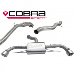 AU26d Cobra Sport Audi TT (Mk2) 2.0 TFSI Quattro 2012> Turbo Back Package (De-Cat / Non-Resonated), Cobra Sport, AU26d